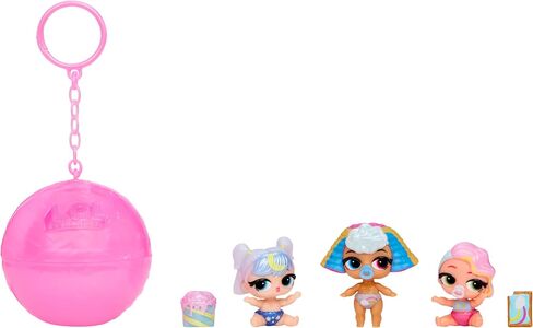 LOL Surprise Bubbly Surprise Baby Sisters – Dolls with Color Change Reveal, On-the-Go Play, 4 Total Surprises – Collect All 6! Gift for Kids Ages 4+ in Kuwait