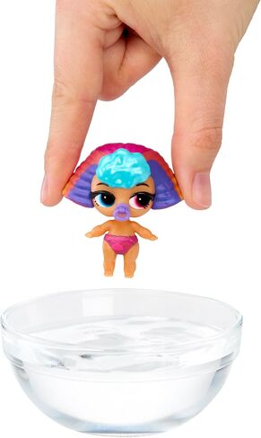LOL Surprise Bubbly Surprise Baby Sisters – Dolls with Color Change Reveal, On-the-Go Play, 4 Total Surprises – Collect All 6! Gift for Kids Ages 4+ in Kuwait