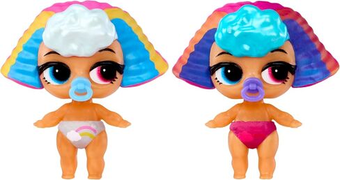 LOL Surprise Bubbly Surprise Baby Sisters – Dolls with Color Change Reveal, On-the-Go Play, 4 Total Surprises – Collect All 6! Gift for Kids Ages 4+ in Kuwait