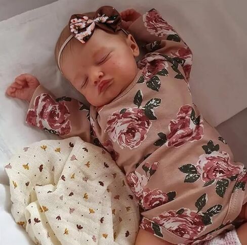 Kaydora Reborn Baby Girl Dolls - 20 inch Lifelike Newborn Baby with Realistic Veins for Kids Age 3 + in Saudi Arabia
