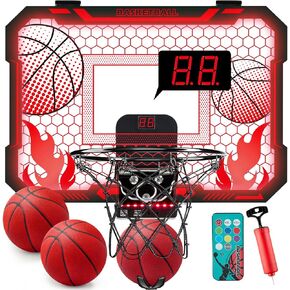 VROGTIK Indoor Basketball Hoop for Kids with Led Lights and Scoreboard in Kuwait