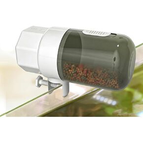 Automatic Fish Feeder for Aquarium, Programmable Timer Food Dispenser, 350ml Large Capacity, 3 Modes 8/12/24H, Adjustable Portion, Battery Operated for Fish Turtle Tank in Kuwait