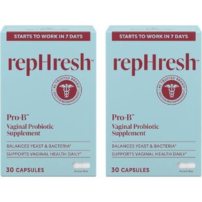 RepHresh Pro-B Probiotic Supplement for Women, 30 Oral Capsules in Saudi Arabia