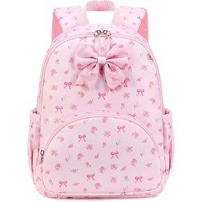BTOOP Kids Backpack Girls School Backpacks Butterfly Preschool Kindergarten Toddler BookBag with Chest clip (Butterfly-Purple) in Kuwait