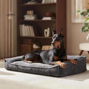 FURTIME XXL Orthopedic Dog Beds Large Sized Dog, Extra Thick Dog Couch 45" in Saudi Arabia