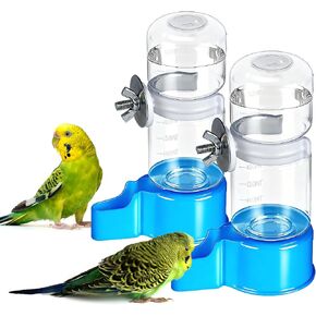 2 Pack Automatic Bird Cage Water Dispenser, 4.73 oz Parakeet Water Feeder in Kuwait