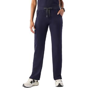 FIGS Livingston Basic Scrub Pants for Women — Yoga Waistband, 2 Pockets, Classic Straight Leg Fit Women Scrub Pants in Kuwait