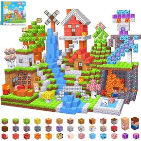 EchoPlan Magnetic Blocks, 200PCS Magnetic Building Blocks for Kids Ages 3+ in Kuwait