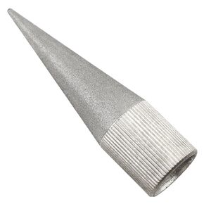 Leather Hole Punch Sharpener Emery Round Edge Grinder Polishing Polisher Tool for Handmade Manual DIY Crafts 3-16MM, Silver-Gray in Kuwait