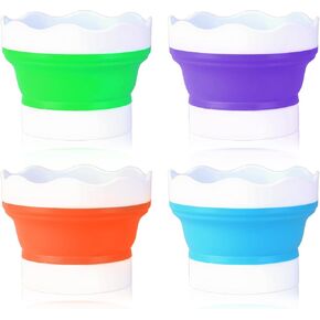 4PCS Collapsible Paint Cup, Paint Water Cup Collapsible Water Cups in Saudi Arabia