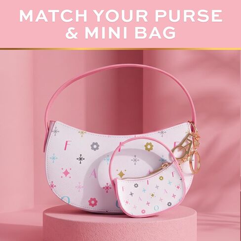 FAO Schwarz Kids Mini Handbag 4-Pack, Clip-On Purse Charms & Coin Pouches in Kuwait
