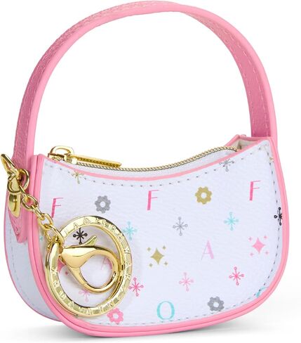 FAO Schwarz Kids Mini Handbag 4-Pack, Clip-On Purse Charms & Coin Pouches in Kuwait