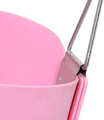 Pink Toddler Swing Trapeze Swing Bar Rings 48" Heavy Duty Plastic Coated Chains Swing Set Accessories in Kuwait