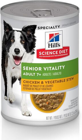 Hill's Science Diet Adult 7+ Senior Vitality Wet Dog Food in Kuwait
