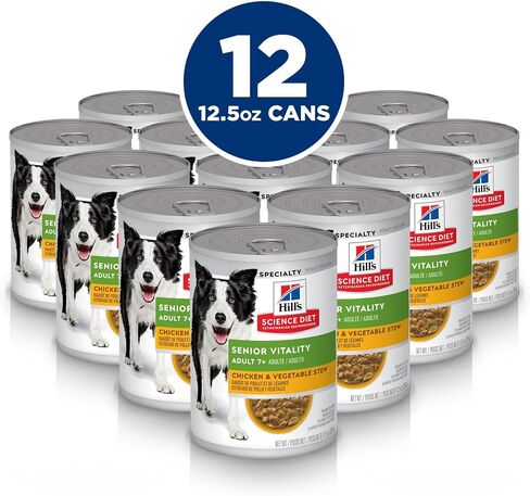 Hill's Science Diet Adult 7+ Senior Vitality Wet Dog Food in Kuwait