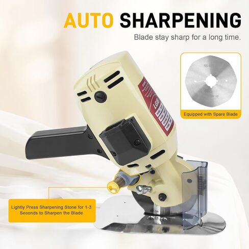 Electric Fabric Rotary Cutter, 250W Cloth Cutting Machine in Saudi Arabia