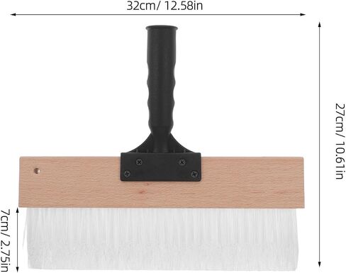 Angled Wall Texture Brush for Plaster Cement Painting Linen Effect DIY Art in Kuwait