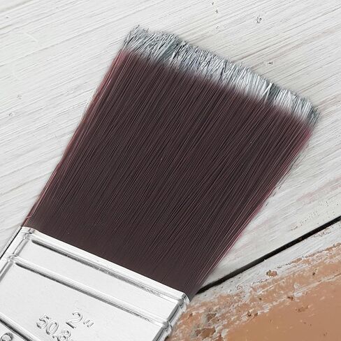 3pcs Angled Wood Handle Paint Brush with Soft Bristles in Kuwait