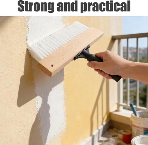 Angled Paint Brush for Linen Texture Effects on Fabric and Plaster Surfaces in Kuwait