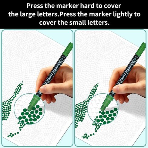 Elfew 2 Pack Dot Art for Adults Coloring Book, with 12 PCS Acrylic Markers, Mindfulness Adult Coloring Books with 40 Patterns, Landscapes & Flowers Themes, Activity Book for Adults & Seniors in Saudi Arabia