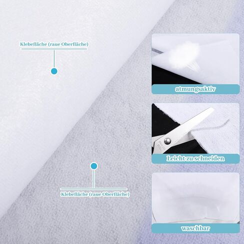 39" x 112" Iron-On Fusible Interfacing for Sewing, Medium Weight in Kuwait