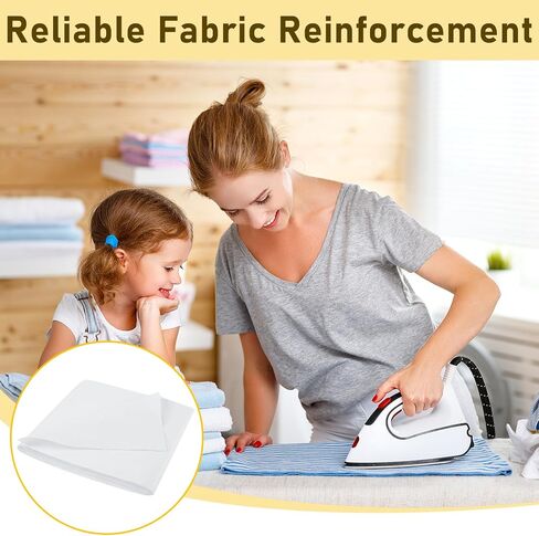 Fusible Interfacing Fabric for Sewing, 11.6"x27.3yd Medium Weight Non-Woven in Saudi Arabia