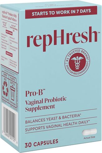 مكمل بروبيوتيك RepHresh Pro-B للنساء، 30 كبسولة عن طريق الفم in Kuwait