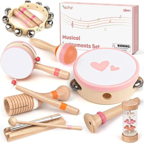 Vanplay Montessori Musical Instruments Toys for 2 3 Year Old Girls Gifts in Kuwait