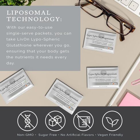 Lipo-Spheric Lypo Spheric Lreonate L Threonate 30 حزمة 1000 Mg مغنيسيوم لكل حزمة مغلفة لتحسين الامتصاص مهنيا و 100% غير Gmo 30 ca in Kuwait