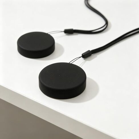 2pcs Telescope Rubber Lens Cap Hanging Hole, Dust Cover in Kuwait
