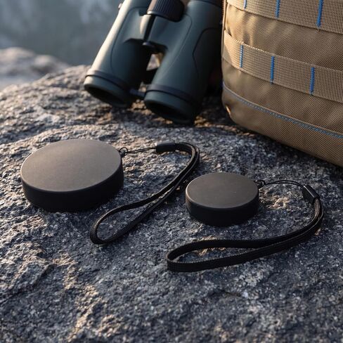 2pcs Telescope Rubber Lens Cap Hanging Hole, Dust Cover in Kuwait