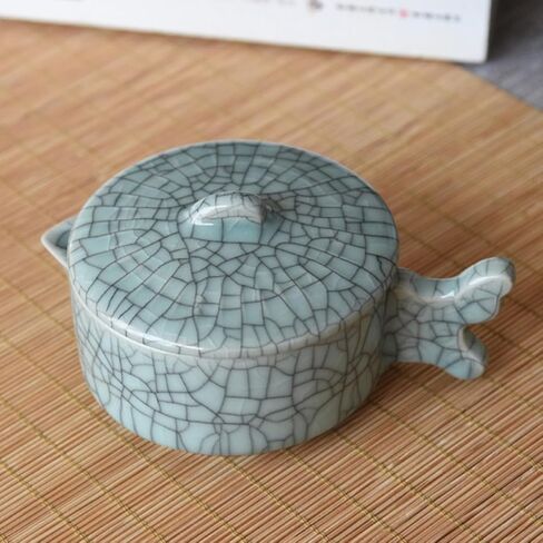 Mini Porcelain Inkstone Plate with Lid for Chinese Calligraphy Painting in Saudi Arabia