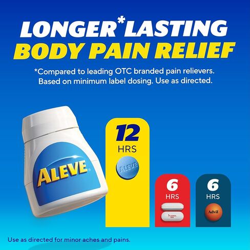 Aleve Pain Relief Naproxen Sodium Tablets, 270 Count in Saudi Arabia