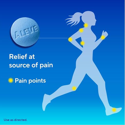 Aleve Pain Relief Naproxen Sodium Tablets, 270 Count in Saudi Arabia