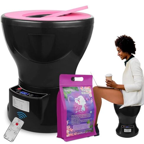 TOKPELA V Seat Kit, Yoni Kit, V Steam Seat at Home Kit With 20 Bags Yoni Herbs, Yoni Seat for Women V Cleaning and Tightening, Ph Balance, Postpartum Care and more in Kuwait