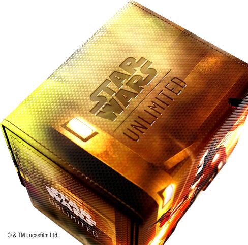 Gamegenic Star Wars Unlimited Deck Pod The Mandalorian & Grogu – Premium Deck Box with Slide Card Case, Token Drawer & Magnetic Closure for TCG Cards in Kuwait