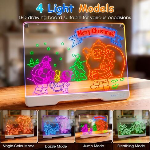 Rechargeable LED Drawing Board,10 Colors & 4 Models in Saudi Arabia