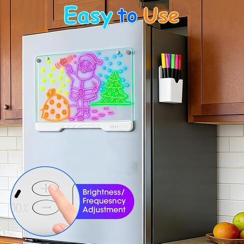 Rechargeable LED Drawing Board,10 Colors & 4 Models in Saudi Arabia