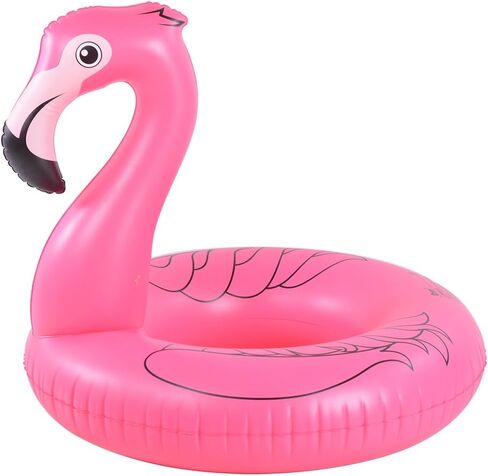 Inflatable Flamingo Unicorn Pool Float Tube for Party, Inflatable Raft Pool Toys, Pool Float for Adults and Kids in Kuwait