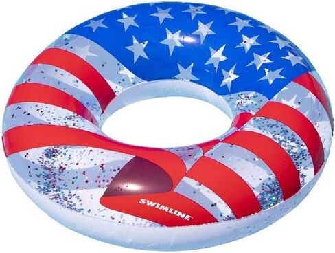 Swimline Pool Ring – Inflatable Lounge Float with Fun Design for Adults & Teens – Durable Vinyl Ring for Pool, Lake, or Beach – Easy to Inflate and Store in Kuwait