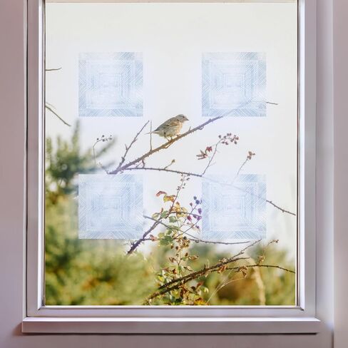 Bird's Eye View Clear/Etched Window Deflector 4" X 4" in Kuwait