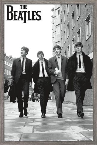 Trends International The Beatles - ملصق حائط في لندن، مقاس 22.375 بوصة × 34 بوصة، إصدار ممتاز غير مؤطر in Kuwait