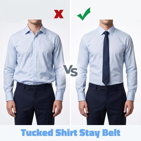 2 Pairs Upgraded Shirt Tucker Shirt Stays For Men & Women in Kuwait