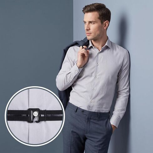 2 Pairs Upgraded Shirt Tucker Shirt Stays For Men & Women in Kuwait