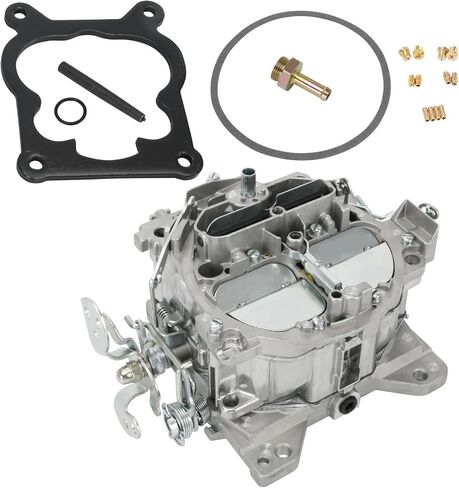 4 Barrel 750 CFM Carburetor Manual Choke Fit For Rochester Quadrajet Carburetor Chevy 350 454 327 427 V8 Engines GMC Trucks 1966-1973 big small block 4BBL Carb 1901R 4MV Corvettes 1975-1979 1901-GG in Saudi Arabia