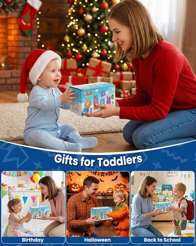 Magnetic Blocks for Toddlers,1.65in Large Montessori Building Cube for Kids in Kuwait