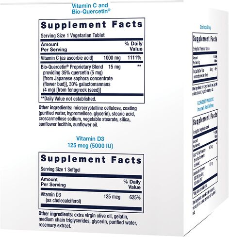 Life Extension - Immune Packs with Vitamin C & D, Zinc and Probiotic (30 Packs) in Kuwait
