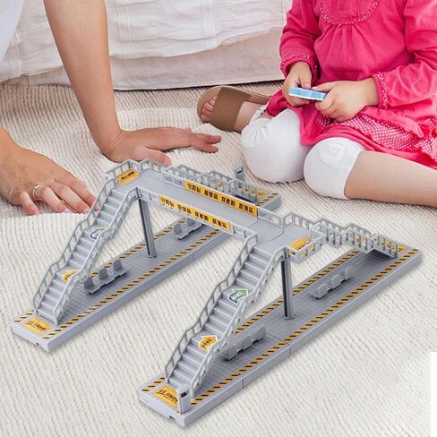 DIY Model Footbridge for School Project Model Train Station Layout Diorama in Saudi Arabia