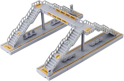 DIY Model Footbridge for School Project Model Train Station Layout Diorama in Saudi Arabia