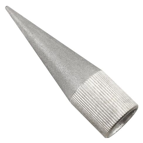 Leather Hole Punch Sharpener Emery Round Edge Grinder Polishing Polisher Tool for Handmade Manual DIY Crafts 3-16MM, Silver-Gray in Kuwait